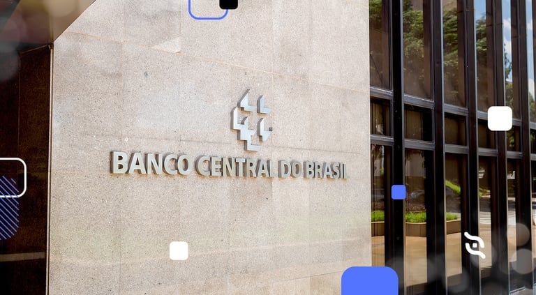 foto da parede do BACEN (Banco Central do Brasil)
